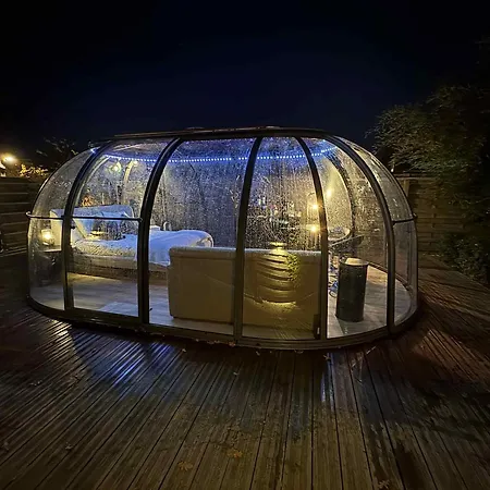 Gasthof Dome Du Puits Avec Jacuzzi Et Sauna Privatif Havinnes