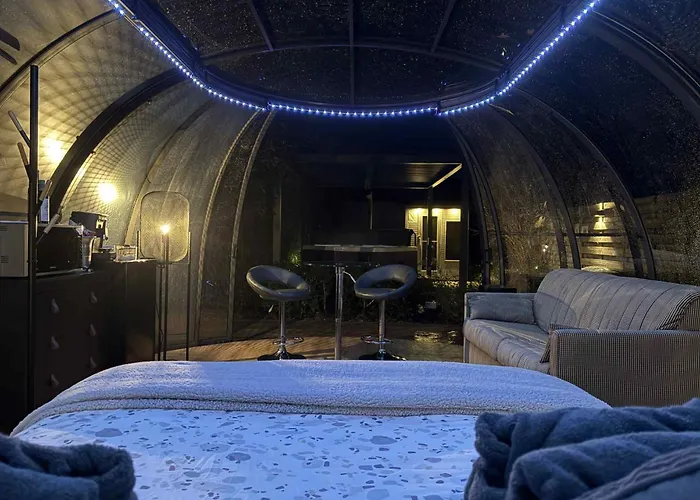 Dome Du Puits Avec Jacuzzi Et Sauna Privatif